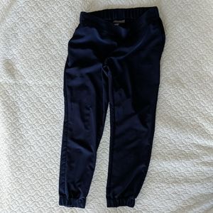 A Pea in The Pod navy maternity joggers
